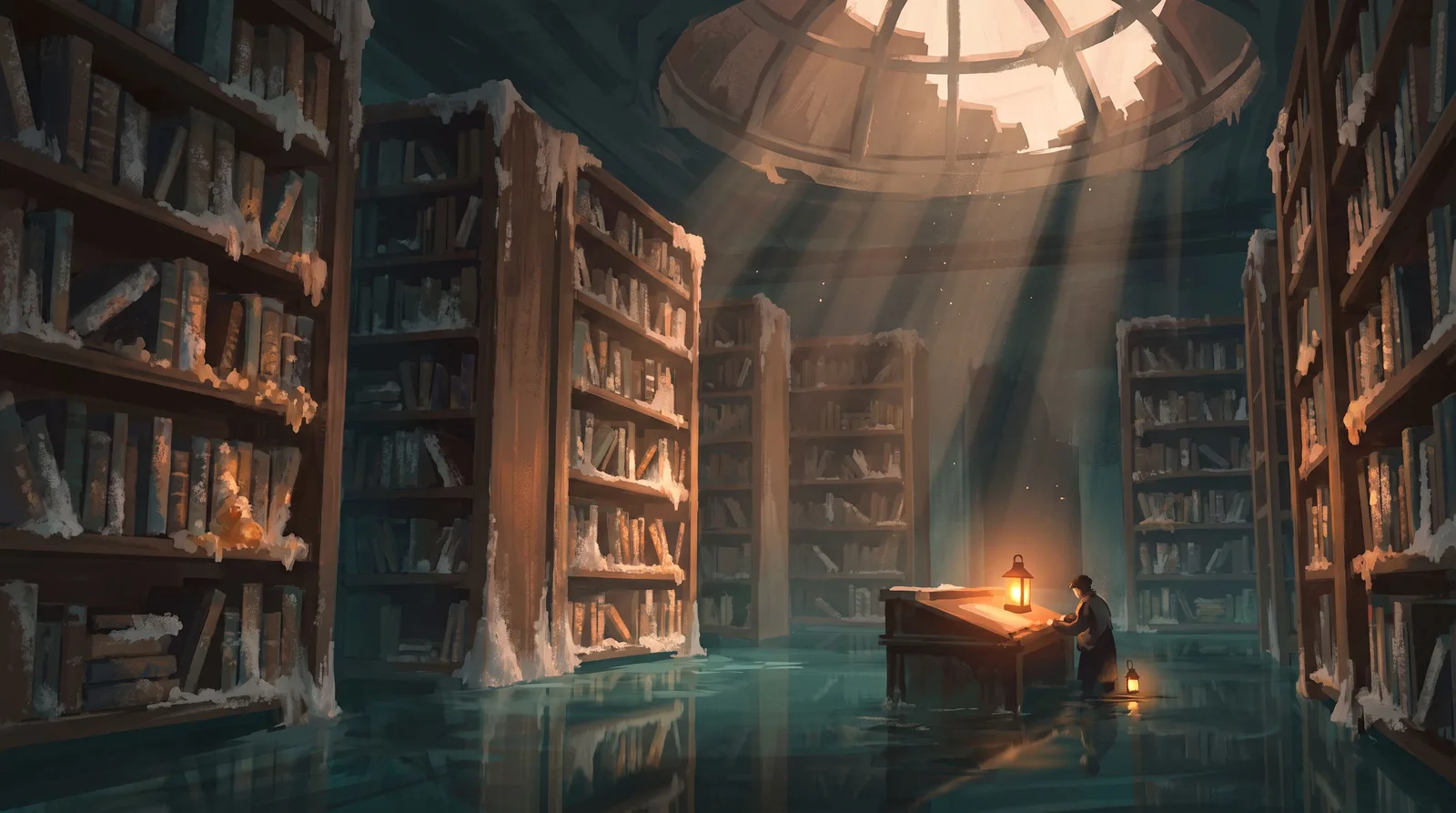 Archive reading room